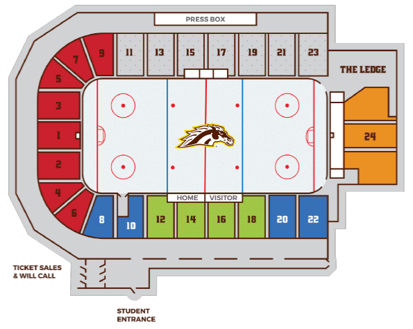 Lawson Ice Arena Seating Chart