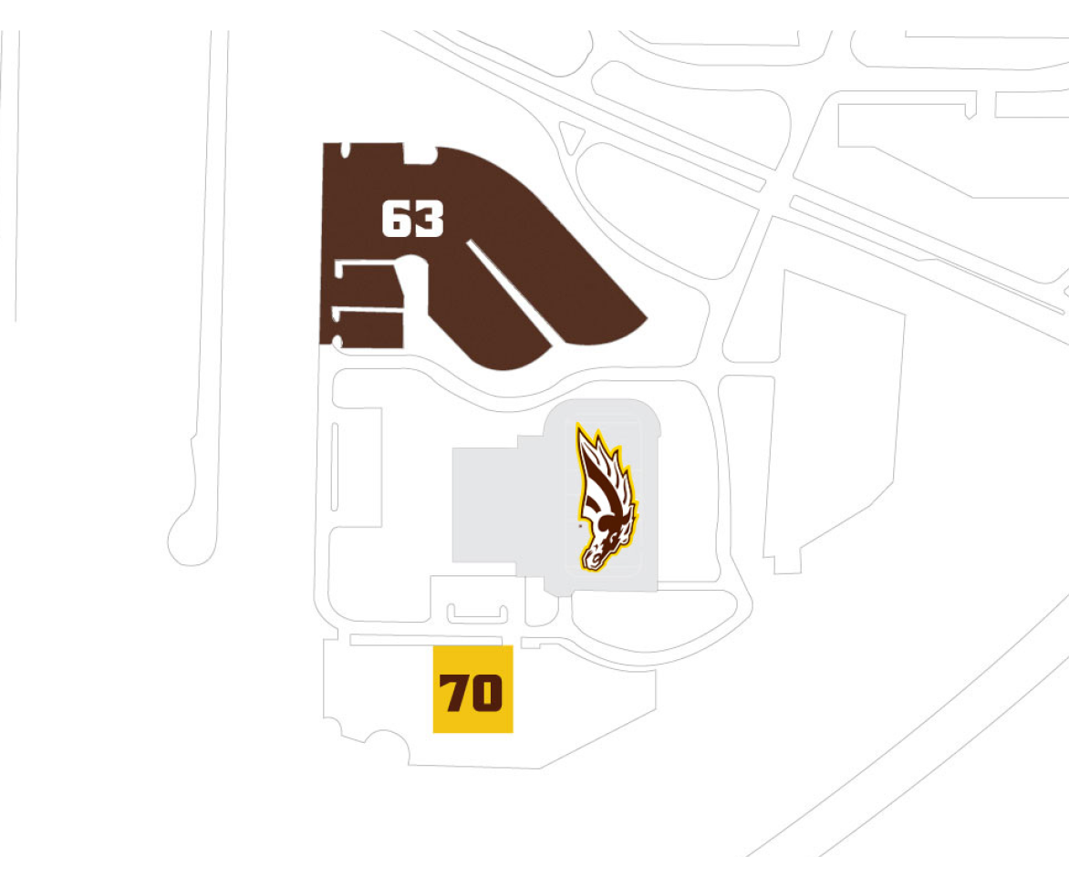 Lawson Parking Lot Map